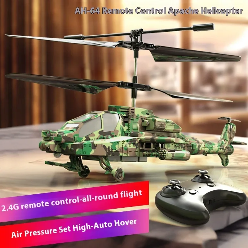3.6-Tong-Fancy-Color Rechargeable remote control helicopter safety fall-proof helicopter simulation airplane model children's remote control toys - Image 3