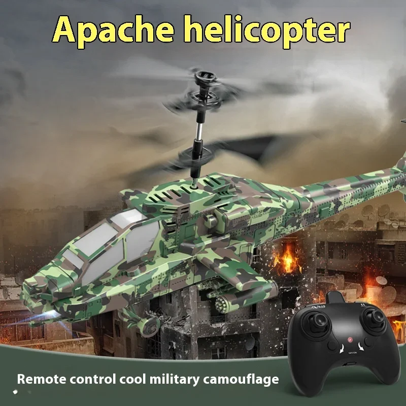 3.6-Tong-Fancy-Color Rechargeable remote control helicopter safety fall-proof helicopter simulation airplane model children's remote control toys - Image 2