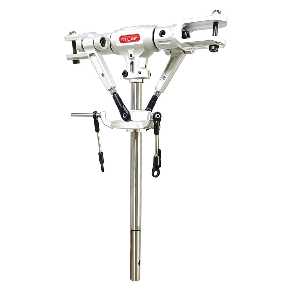 WHITE: STEAM 550DFC 600DFC Main Rotor Head Assembly MK55009 MK60009 Spare Parts Suit For Gartt ALIGN 550 DFC 600 DFC Helicopter - Image 5