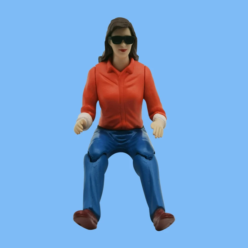 1 Pcs Male/Female With Sunglasses Driver Toy Model Pilot Figure For RC Plane Car Truck Boat Accessories Hobby Color Random - Image 3