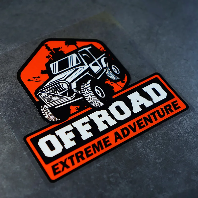 Car Sticker Decals Parts Sunscreen and Waterproof PVC Cover Scratches for Jeep Off Road Graphic Vinyl Stickers 4X4 Exterior - Image 9