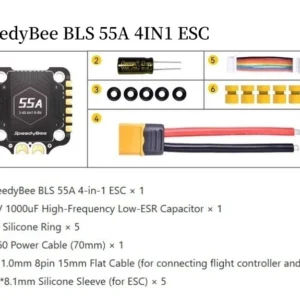[Only 55A ESC] For Speedybee F405 V4 Stack BLS 55A 4-in-1 ESC&FC RC iNAV Betaflight Configure Bluetooth 3-6S FPV 5-8 inch frame Drone parts