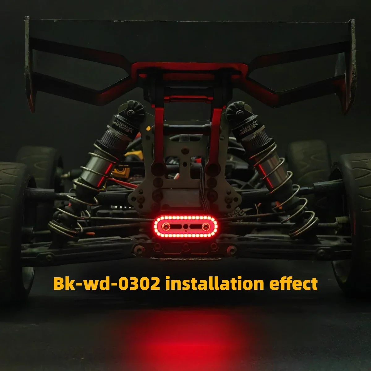 RC Taillight Multi-function Pilot Light Brake Linkage Remote Control Car Universal Modification Upgrade Switchable Mode Tailligh - Image 3