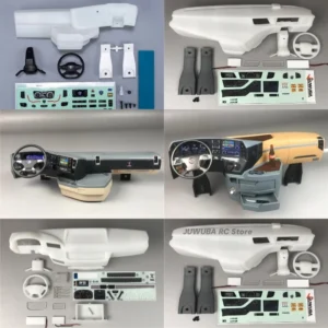 RC 1/14 Trucks Cab Dashboard For Tamiya 1/14 RC Tractor Truck Series Parts For SCANIA FH16 AROCS ACTROS MAN TGX Accessories