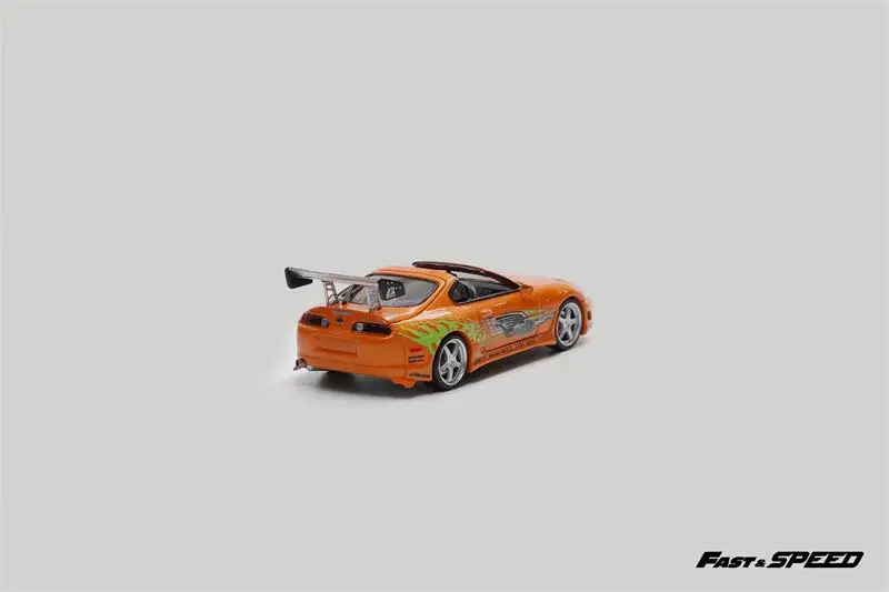 Fast Speed FS 1:64 FNF Supra A80 Eclipse D30 S2000 AP1 EVO VII Die-Cast Car Model Collection Miniature - Image 4