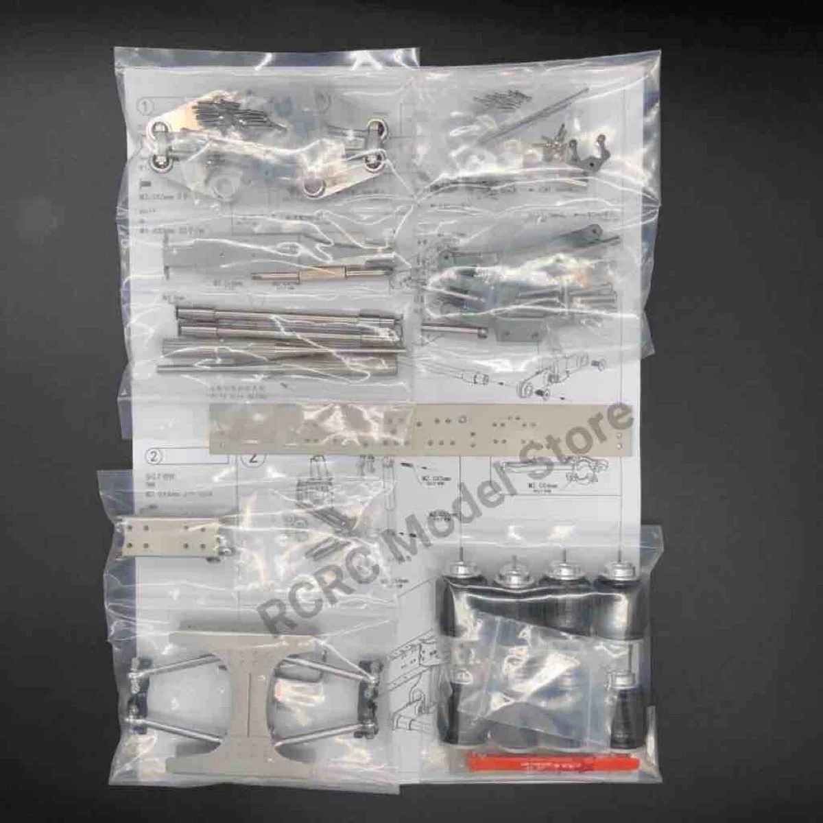 XG8QN-TY-1: 1/14 RC Truck 8 Airbag Suspension System For Tamiya 1/14 RC Tractor Truck Parts Accessories SCALECLUB - Image 2