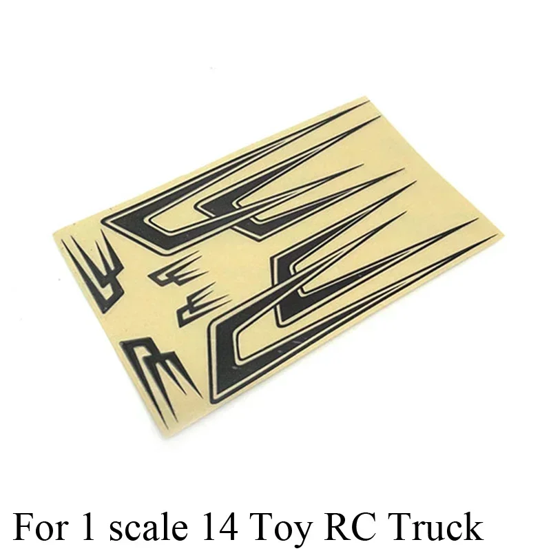 Roof Decorate Shuangyan Sticker for 1/14 Tamiya RC Truck Trailer Tipper Scania R730 R620 R470 Car Diy Parts - Image 10