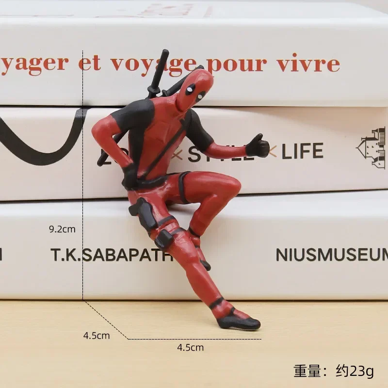 Disney Deadpool 2 Action Figure Sitting /lying Posture Model Anime X-Men Mini Doll Decoration PVC Collection Figurine Toy - Image 9