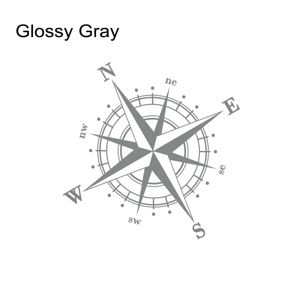 Creative Compass Styling Decor Stickers for Car Camper Van Bus Caravan Motorhome SUV Pickup Cargo Caravan Vinyl Camping Decals - Image 10