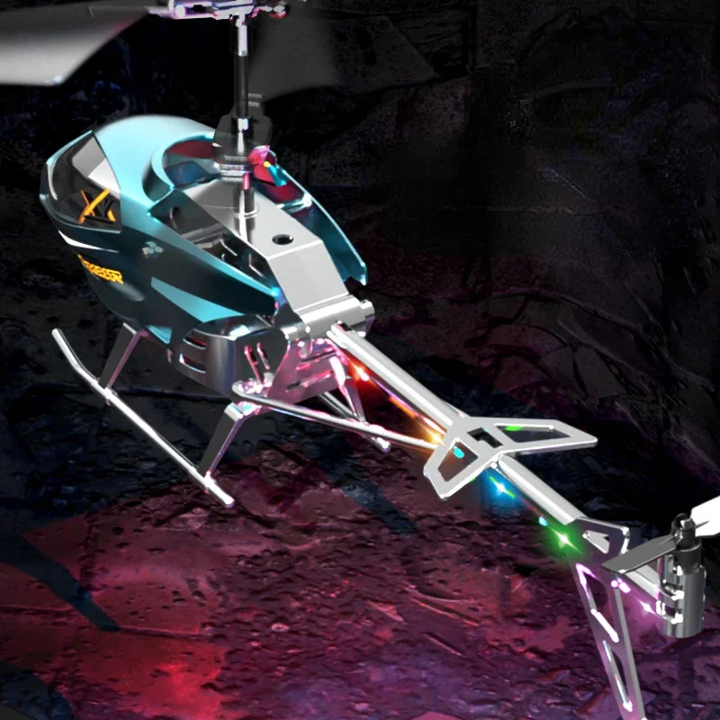 3.5 Pass Remote Control Airplane USB Charging Helicopter with LED Light Wireless RC Aircraft Birthday Toy Children Birthday Gift - Image 4