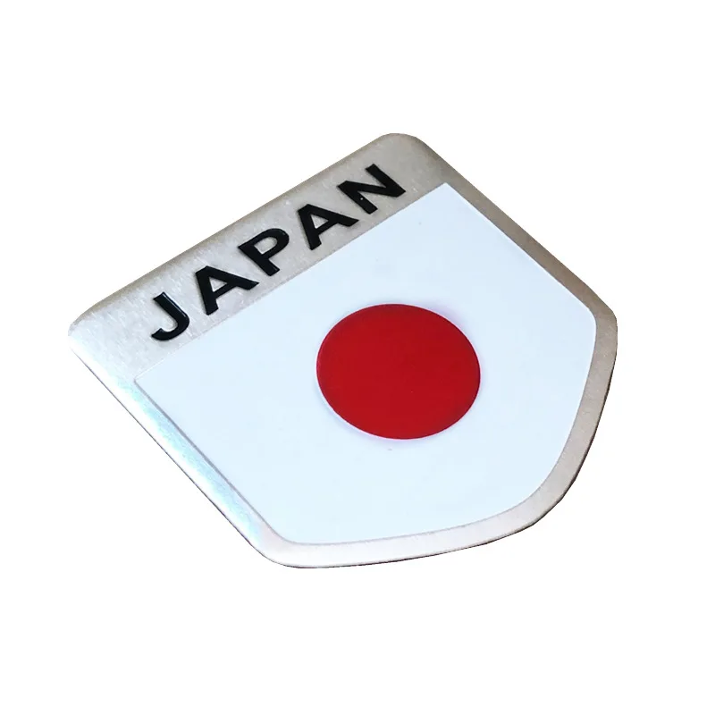 Japan Japanese Flag Shield Emblem Metal Badge Car Truck Motorcycle Body Bumper Garnish Styling Sticker Car Accessories - Image 9