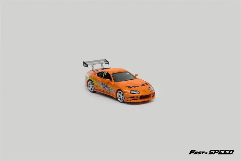 Fast Speed FS 1:64 FNF Supra A80 Eclipse D30 S2000 AP1 EVO VII Die-Cast Car Model Collection Miniature - Image 3