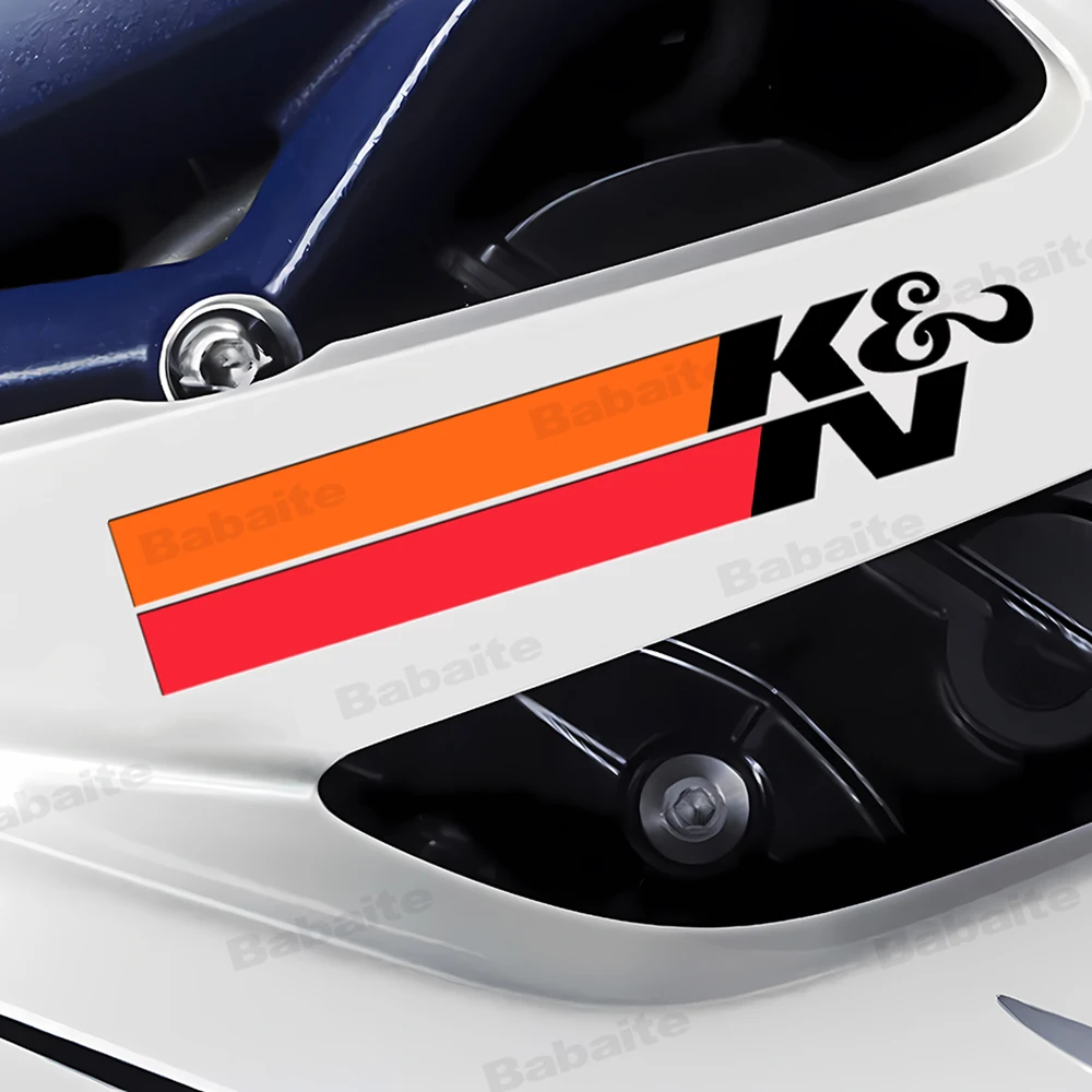 30x40-cm K & N Personality Stickers Moto Sticker Auto Body Bumper Windows Motorcycle Laptop Walls Vinyl Decal Car Tuning Accessories - Image 2