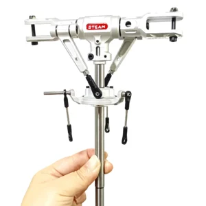 WHITE: STEAM 550DFC 600DFC Main Rotor Head Assembly MK55009 MK60009 Spare Parts Suit For Gartt ALIGN 550 DFC 600 DFC Helicopter