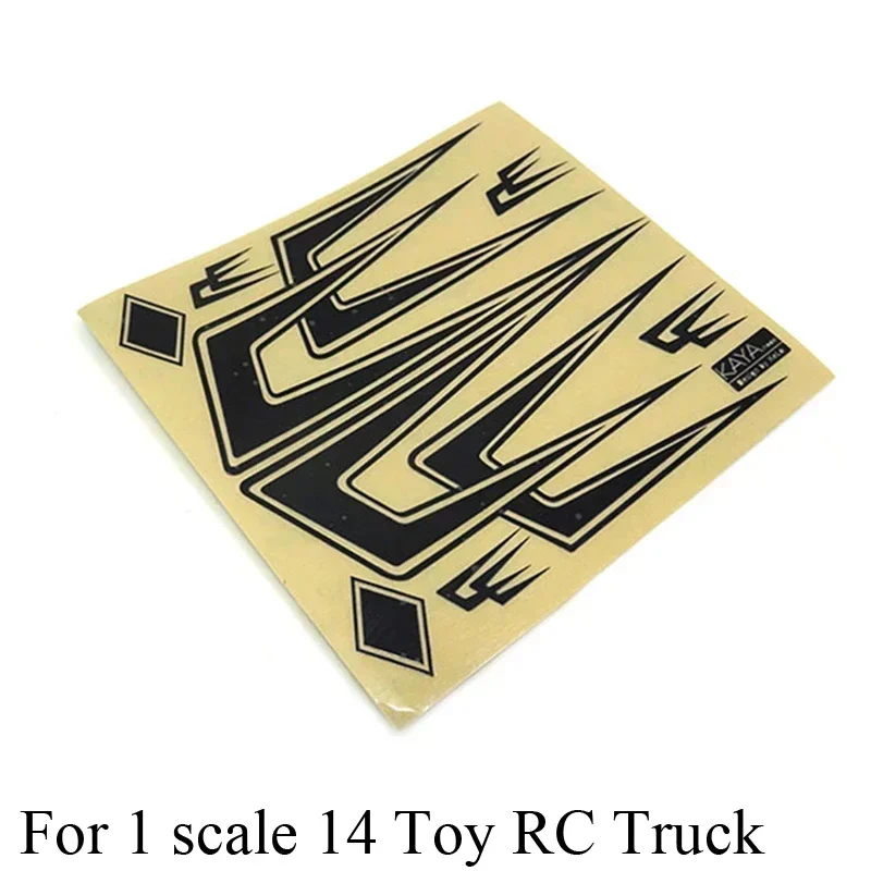 Roof Decorate Shuangyan Sticker for 1/14 Tamiya RC Truck Trailer Tipper Scania R730 R620 R470 Car Diy Parts - Image 8