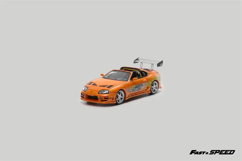 Fast Speed FS 1:64 FNF Supra A80 Eclipse D30 S2000 AP1 EVO VII Die-Cast Car Model Collection Miniature - Image 2