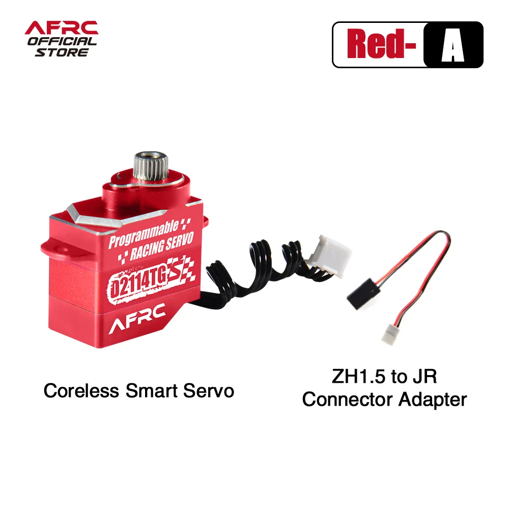 AFRC-D2114TG-S 11g All Metal Programmable Micro Super Mute Steering Servo For MINI Z 1/28 1/24 Car Model DIY Assembly Upgrading - Image 7