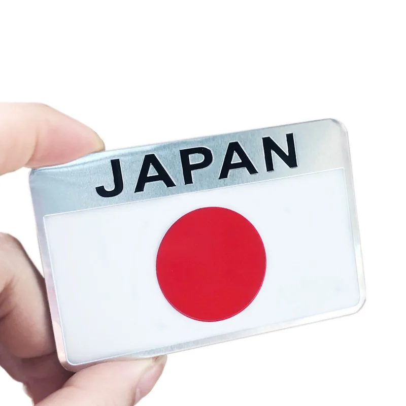 Japan Japanese Flag Shield Emblem Metal Badge Car Truck Motorcycle Body Bumper Garnish Styling Sticker Car Accessories - Image 6