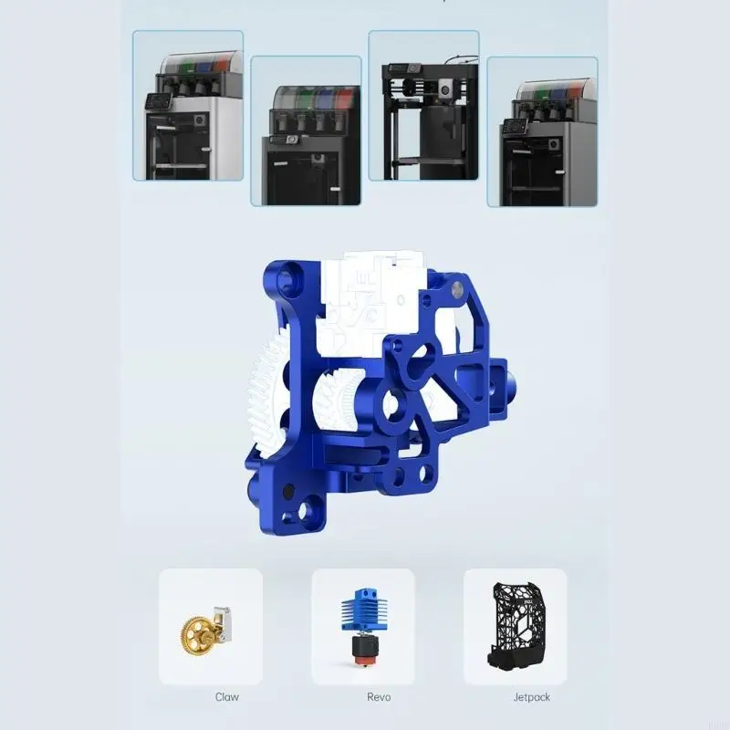 R58F Extruder Lightweight Precisions Machined for Lab P1P P1S X1C X1E - Image 3