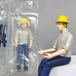 Realistic Solid Driver Figure Model For RC Truck - Collectible Boys Toy