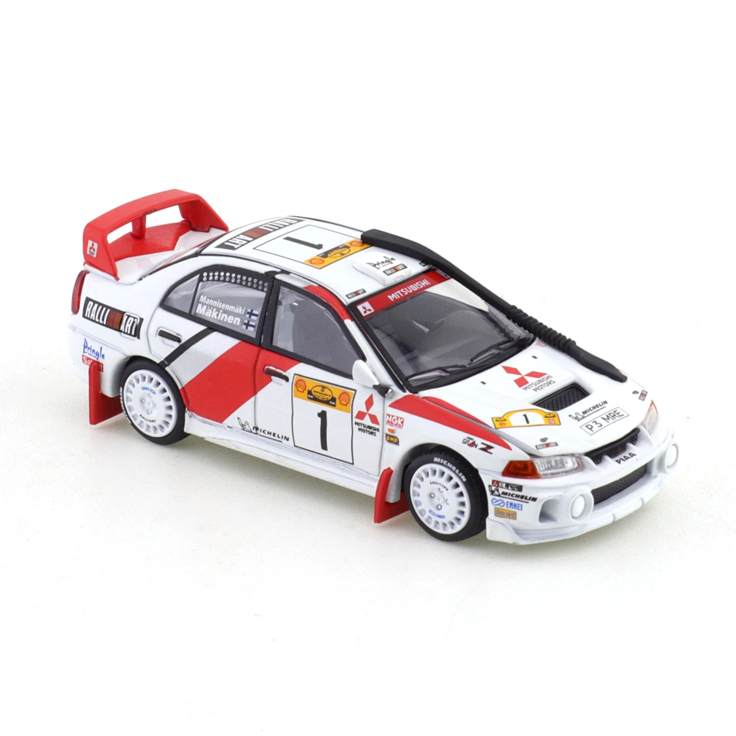 S31-05: XCARTOYS 1/64 POP RACE Mitsubishi Lancer Evolution IV Car Alloy Motor Vehicle Diecast Metal Model Kids Xmas Gift Toys for Boys - Image 3