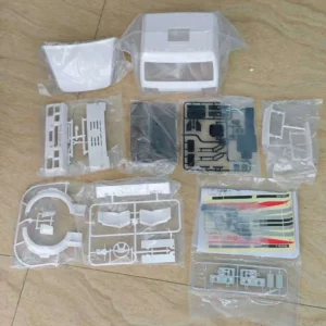 body-shell: Plastic simulated cockpit body shell accessories for 1/14 Tamiya RC Truck Mercedes-Benz Actros 3363 1851 AROCS 3348 Car Parts