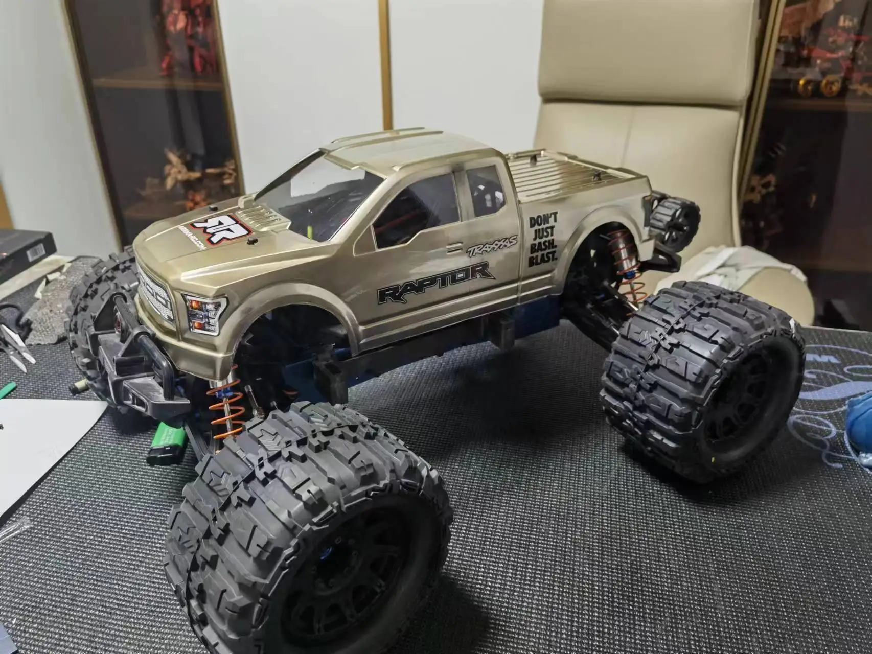 High Quality 1/8 RC PC F150 Raptor Shell Body 313mm Wheelbase For HOBAO OP-0125N RC Monster Truck Crawler Scale MTX FLUX MT410 - Image 2