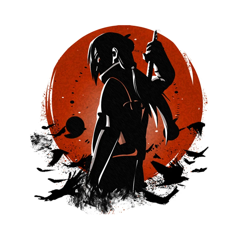 13cm For Samurai Warrior Car Accessories Sticker Scratch-Proof Sunscreen Decor Camper Windows Graffiti Decal - Image 7