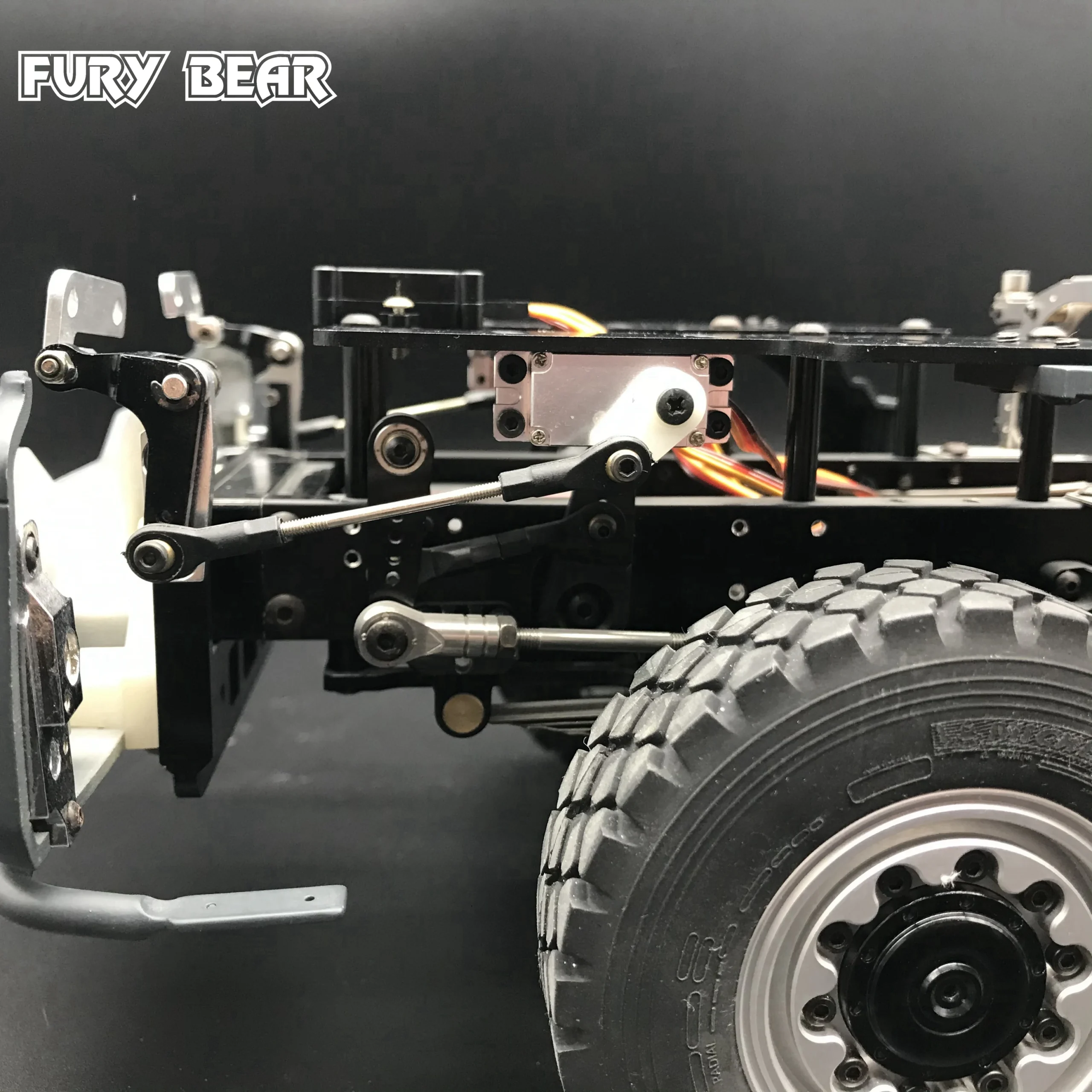 Nooxion Fury Bear For Tamiya 1/14 Trucks Cab Suspension For Scania For Volvo For MAN For Actros for Arocs