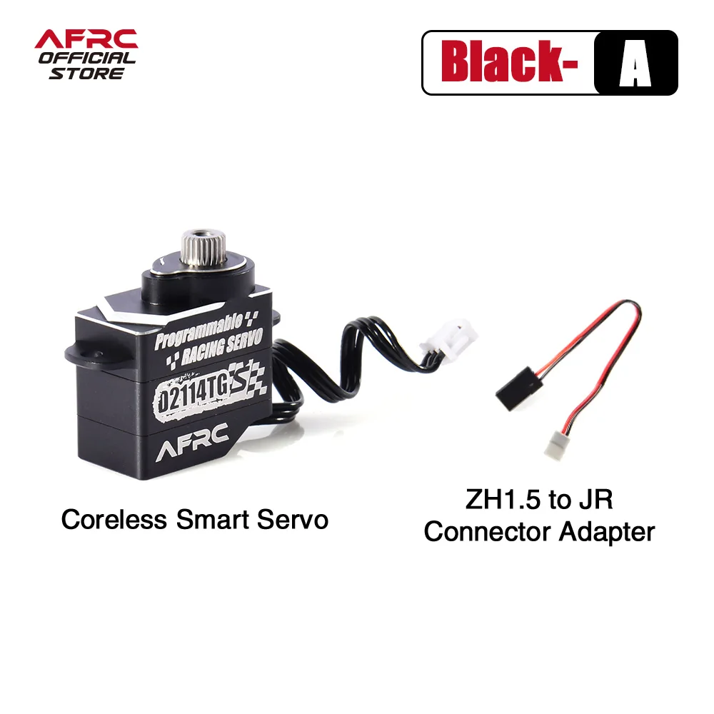 AFRC-D2114TG-S 11g All Metal Programmable Micro Super Mute Steering Servo For MINI Z 1/28 1/24 Car Model DIY Assembly Upgrading - Image 8