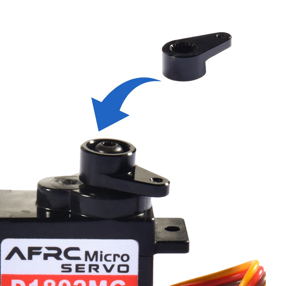 AFRC D1802MG Micro Digital Servo 5g Metal Gear 0.070 Fast Coreless Motor for 1/28 RC Car Airplanes Parts and Accessories DIY - Image 6