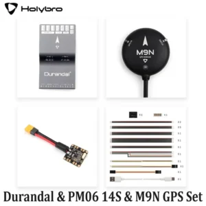 [Durandal PM06 M9N] Holybro 2025 Durandal H743 Flight Controller - Built-In Vibration Damping  IMU Heating &amp  Temp Control for High-End Drones