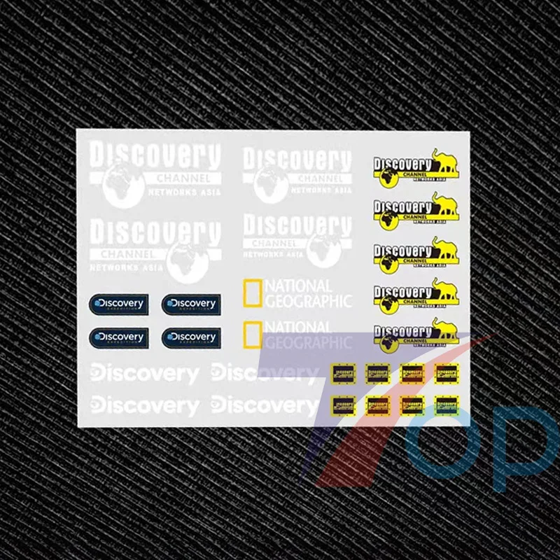 1/10/12/16/18/24 RC Car Motor Bike Bicycle Decal Stickers Label Painting Upgrade Parts - Image 11