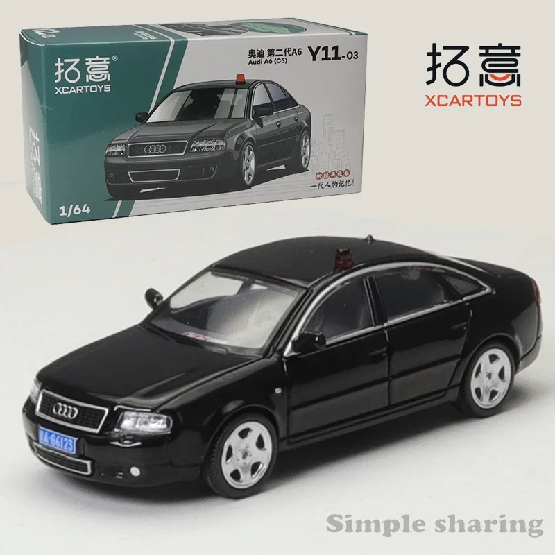XCarToys 1/64 Audi Second-generation A6 (C5) Simulation Alloy Die-casting Car Model Kids Xmas Gift Toys for Boys - Image 4