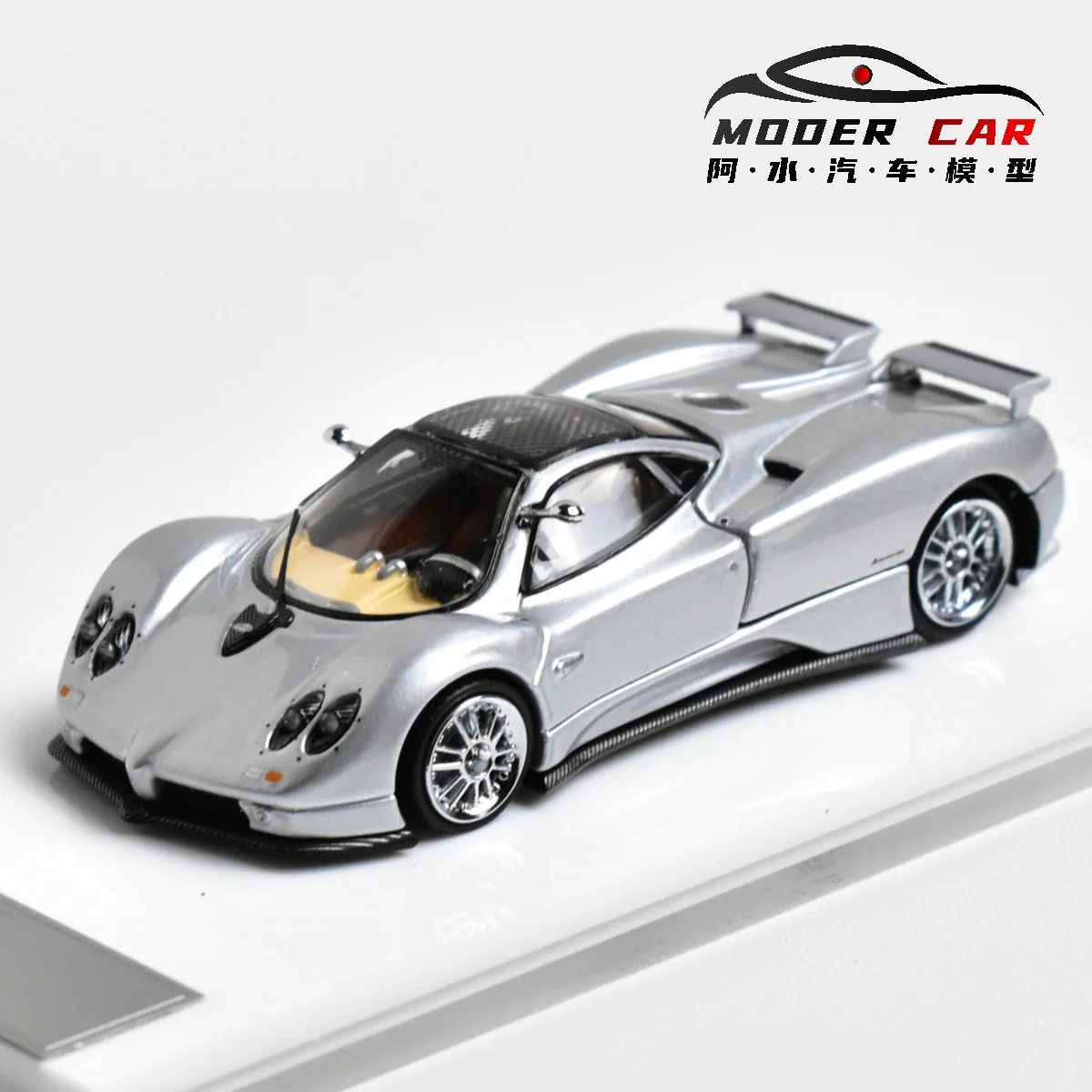 LMF 1:64 Awesom Pagani Zonda C12 Souvenir Diecast Model Car - Image 3