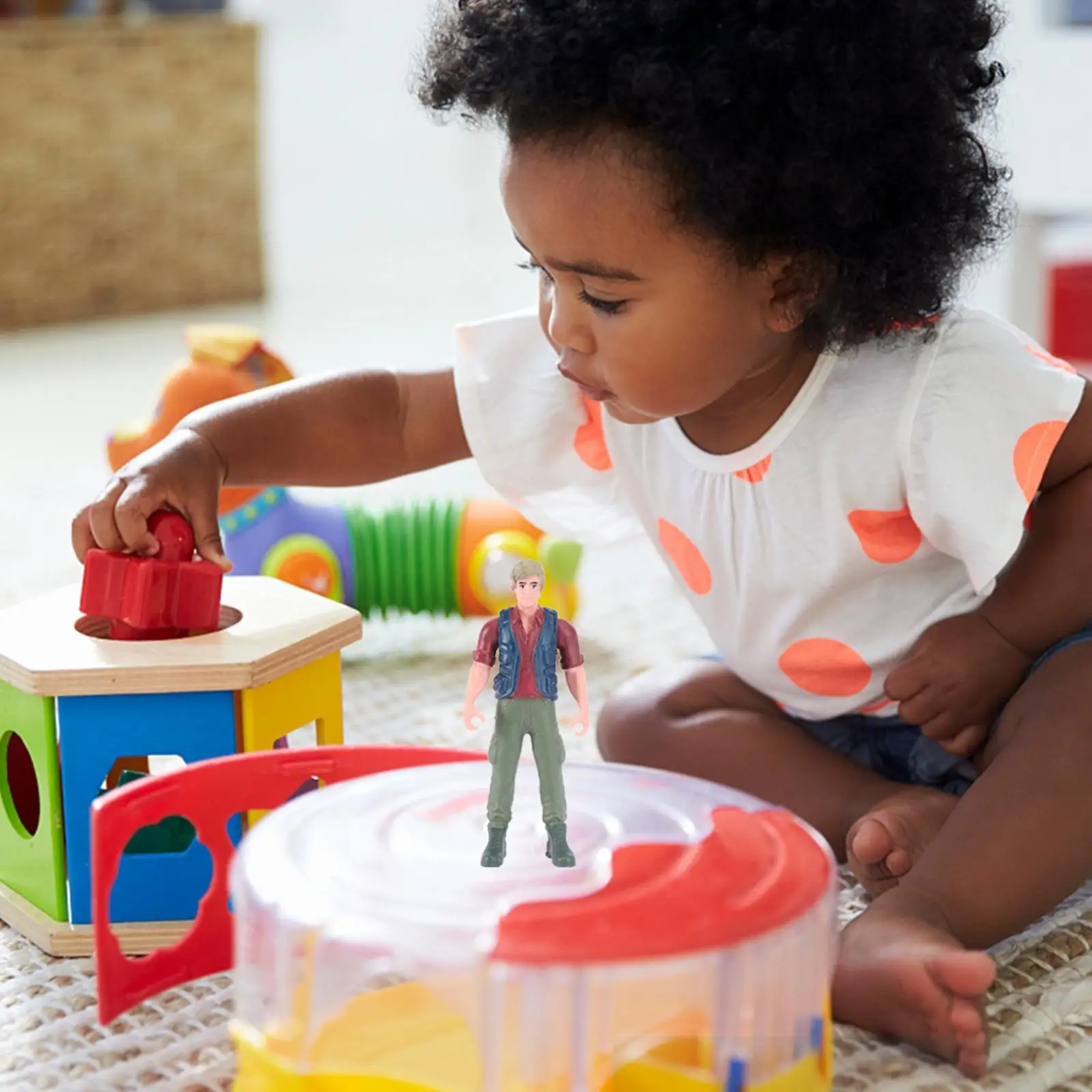 2 Pcs Premium PVC Driver Figure Collectibles Motorcyclist Models Educational Puzzle Toys Desktop Adornments Waterproof - Image 2