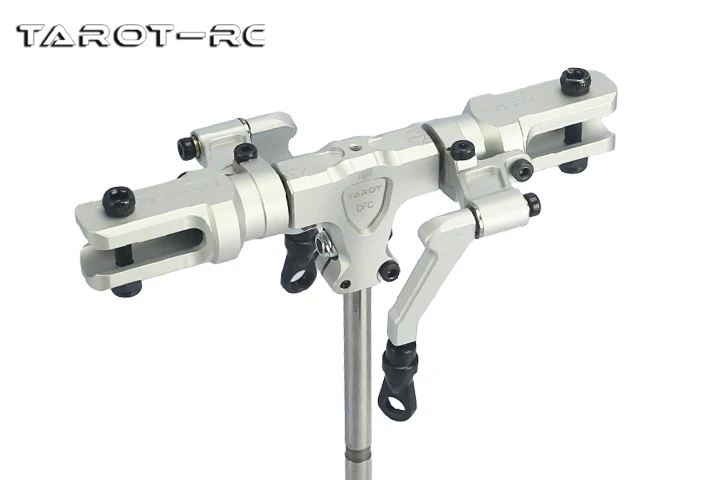 Tarot Helicopter Parts 450 Dfc Split Locking Main Rotor Head Assembly Set Tl48025-01 Black Tl48025-02 Silver Tl48025-03 Orange - Image 3