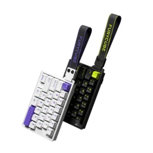 FURYCUBE M30HE Magnetic Switch Mechanical Keyboard Single-handed Wired 0.1ms 0.01mm RT 8K Custom RGB Hot Swap E-sports Gaming