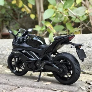 1:12 Yamaha YZF-R3 R3 Alloy Street Sports Motorcycle Model Diecast Metal Track Racing Motorcycle Model Sound Light Kids Toy Gift