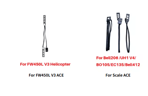 FLYWING ACE flight control RC Helicopter body LED light board for FW450L V3 and Scale helicopters - Image 5