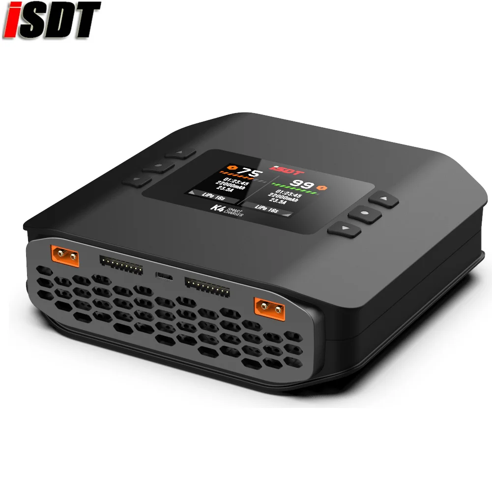 ISDT K4 1~8S Battery Smart Charger 20A 600W AC/DC IndependentDual Mode Dual Channel For Lipo Battery charge Rc Toy - Image 2