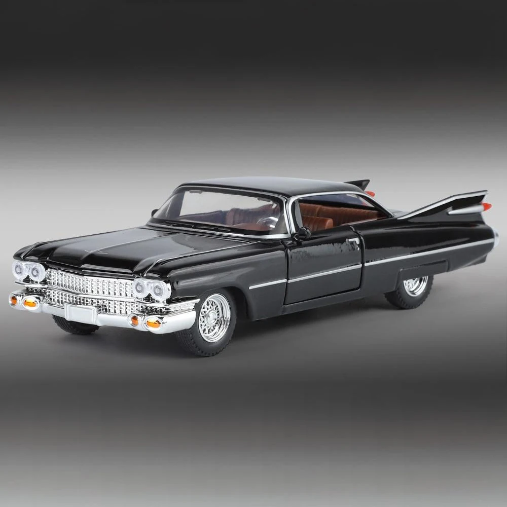 1:32 Cadillac Eldorado Biarritz Classic Retro Car Alloy Metal Diecast Model Car With Sound And Light Pull Back Collection Hobby - Image 7