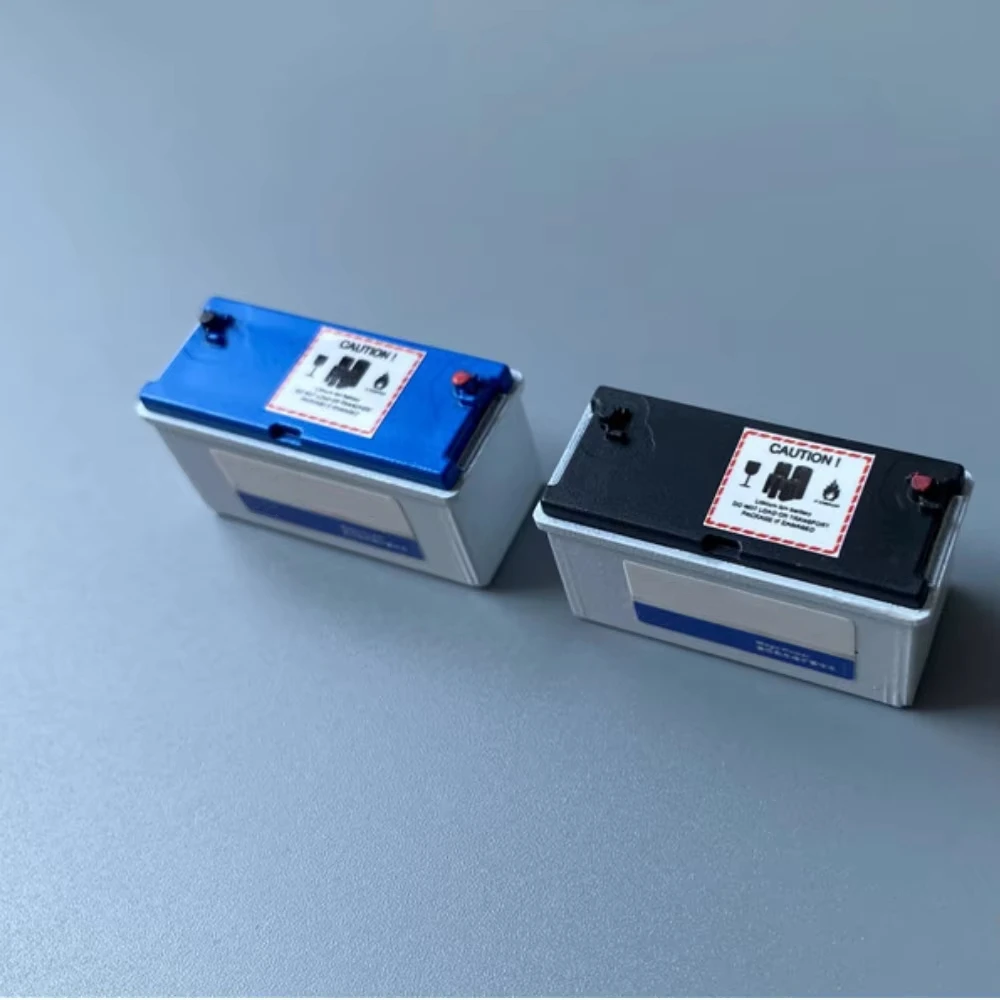 Simulation Upgrade Accessory Battery Box For 1/14 Tamiya RC 770s Scania Man Benz Volvo Rc Trailer Tipper Diy Tractor Truck Parts - Image 2