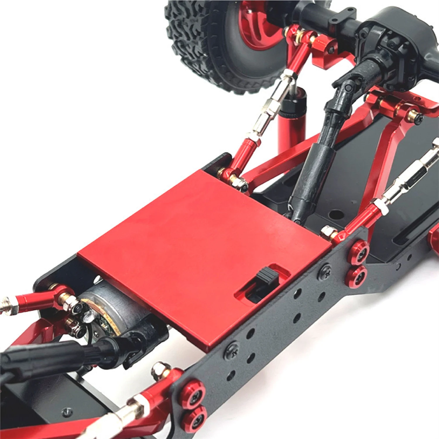 New MN99S MN82 MN168 MN78 Metal Motor Fixed Seat Base Motor Mount For 1/12 RC Car MN98 MN99S 2nd Generation Upgrade Accessories - Image 6