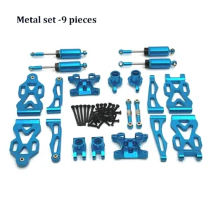 [936] SCY 16101Pro 16102 PRO SG116 MAX 금속 업그레이드 후방 서스펜션 허브 베어링 로드 스윙 암 기어 베어링 스티어링 컵 드라이브 샤프트