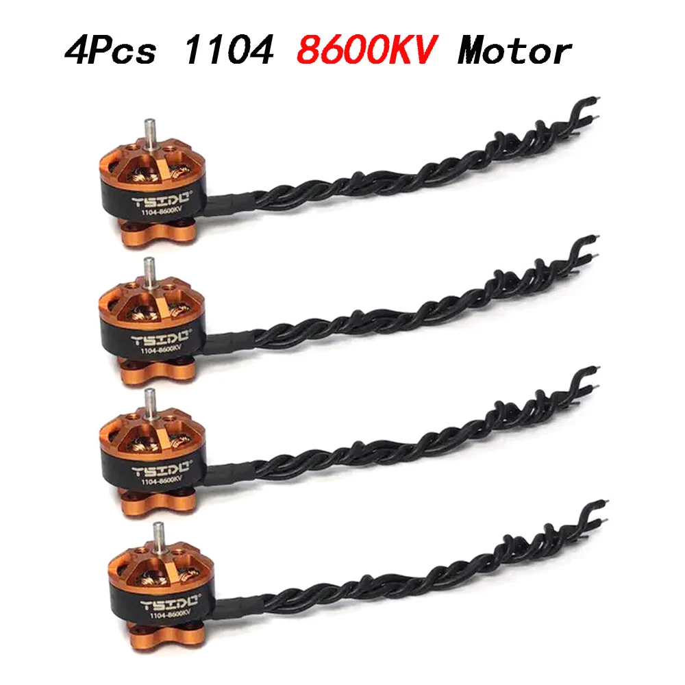 4Pcs YSIDO 1104 7500KV 8600KV Brushless Motor for RC Drone 90-110mm FPV Racing Multirotor Quadcopter Alpha A75 Beta75X Crux3 - Image 6