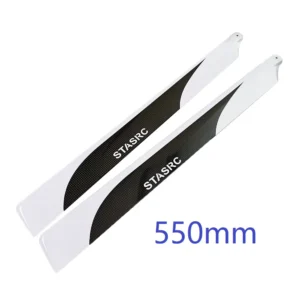 STASRC 550mm Carbon Fiber Main Rotor Blade For T-rex 550 RS5 and Raptor 30 Helicopter