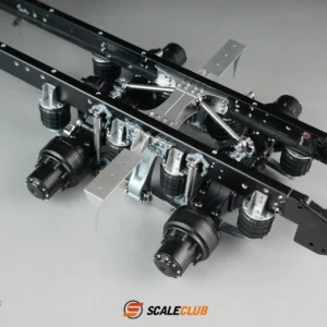 Scaleclub1/14 Truck Single Bracket 8 Airbag Rear Suspension System Suitable For Tamiya Lesu For Scania Man Volvo Car Parts