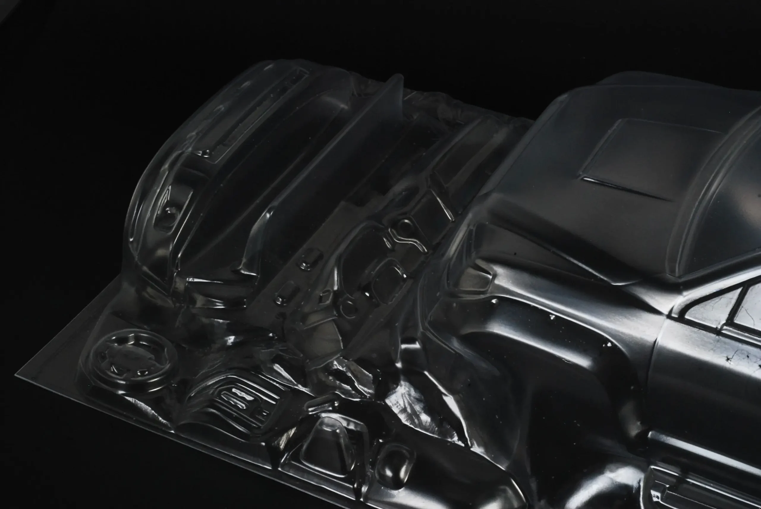 1/10 PC RC shell body Tundra Pickup truck 200mm width classic pony car Transparent shell body for 3RAICNG mst yokomo hpi hsp - Image 2