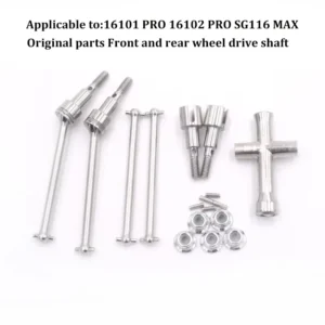 [6312-bL] 16101 PRO 16102 PRO SG116 MAX PRO RC Car 1:16 Blue Upgraded Metal Spare Parts Model 4WD/ Original Spare Parts Drive Shaft Gear
